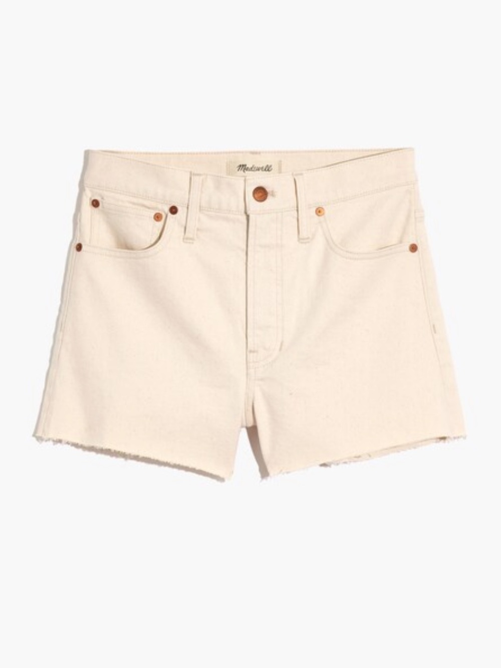 Madewell The Perfect Jean Short in Vintage Canvas Wash